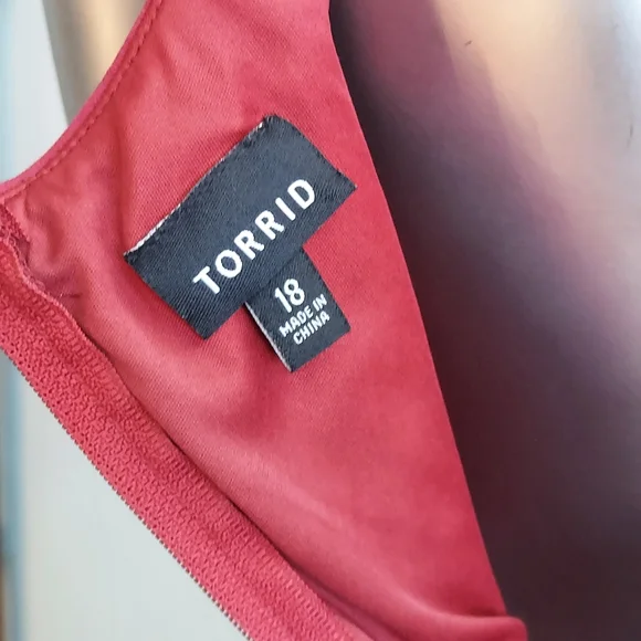 Torrid Sleeveless Skater Dress, sz 18 - Picture 7 of 8